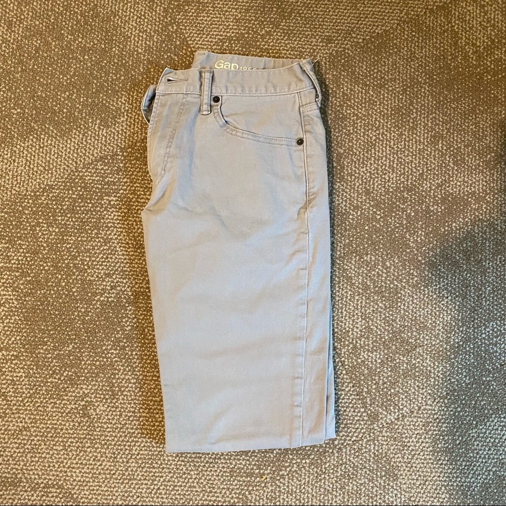 Gap straight jeans -gray - 29 x 30